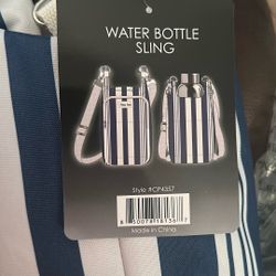 Water Bottle Sling Polar Pack New Navy White 
