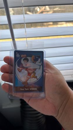 Luffy Dodgers Anime Card