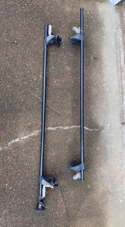 Yakima roof rack with boat loader
