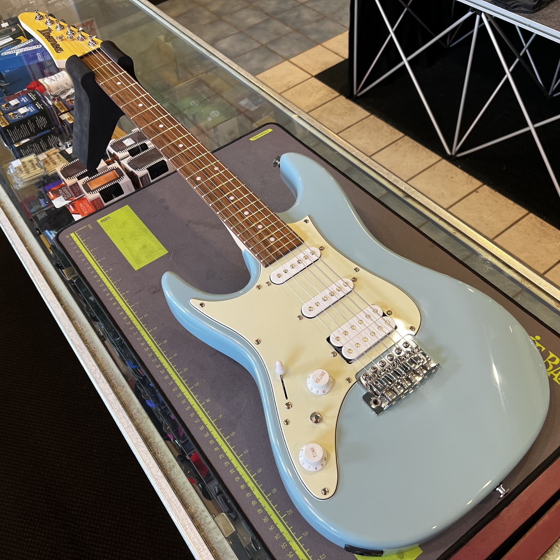 Ibanez AZES40L Purist Blue Left-Handed Electric Guitar