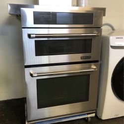 Jenn Air 30” Wide Stainless Steel Microwave Oven Combo 