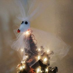 Zero Nightmare Before Christmas Tree Topper 