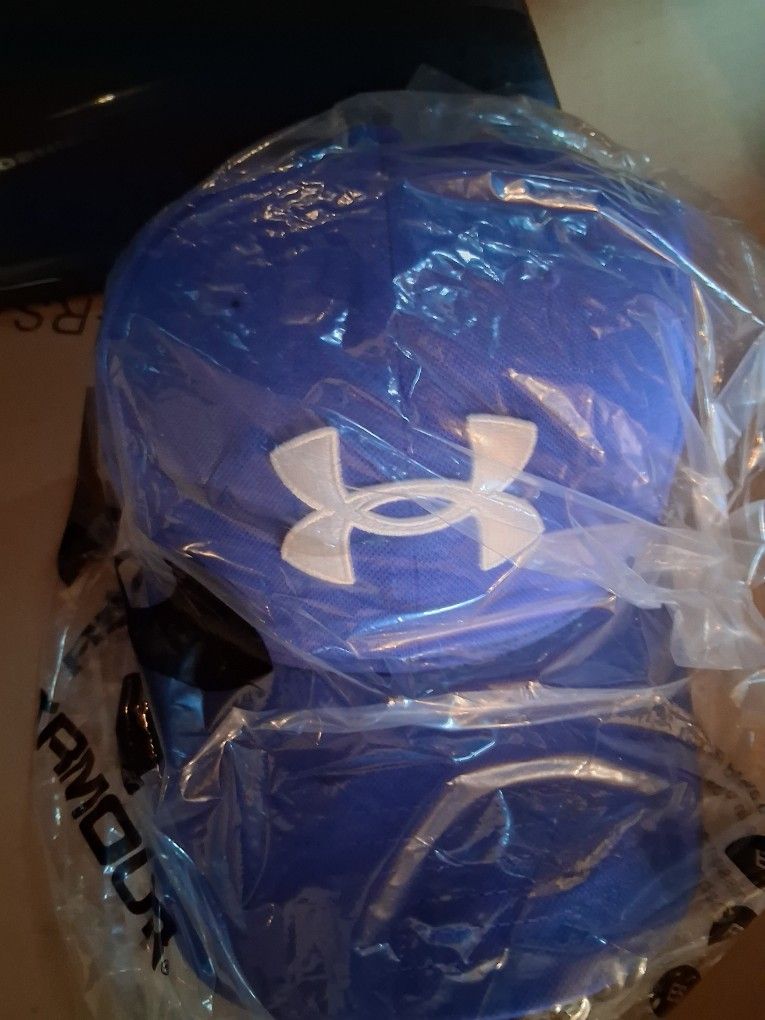 Blue Under Armour Hat