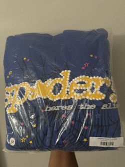 Sp5der Hoodie Dark Blue