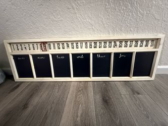 Chalkboard Wall Calendar