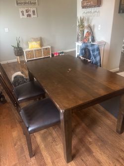 Free table and 4 chairs