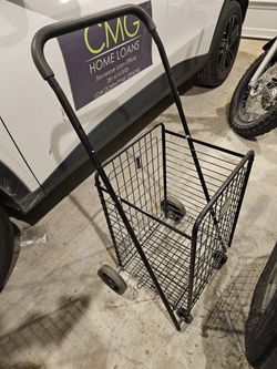 Fold Up Metal Basket In Great Shape 