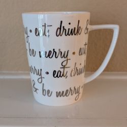 Christmas Bone China Mug