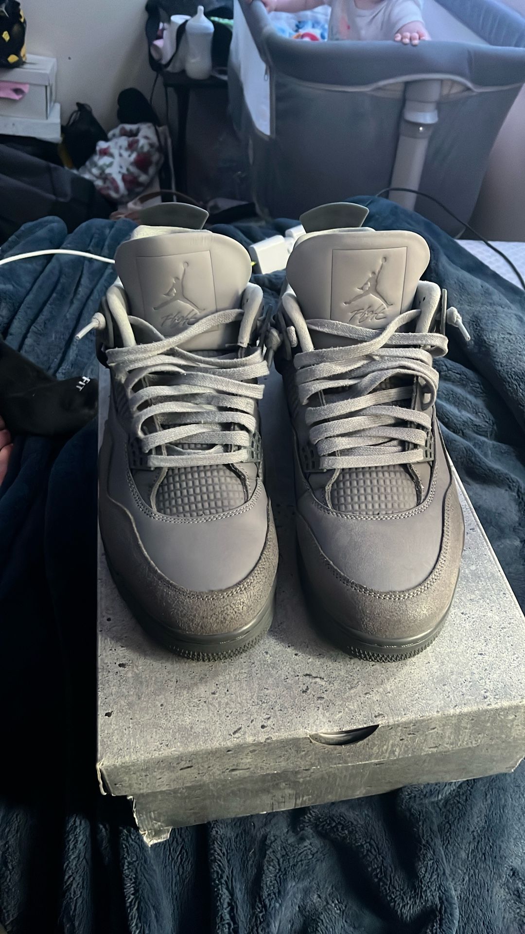 Wet Cement Size 12 Jordan 4