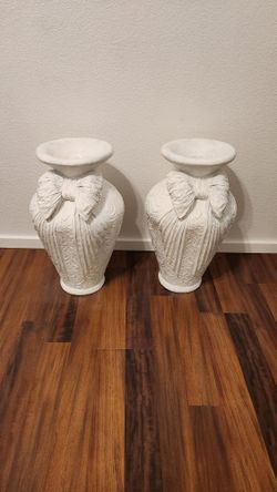 Two Oversized Vases