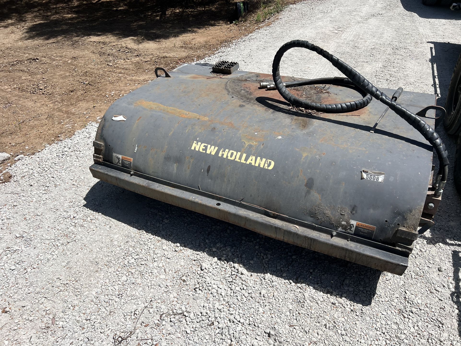 New Holland 72” Skid Steer Broom Attachment