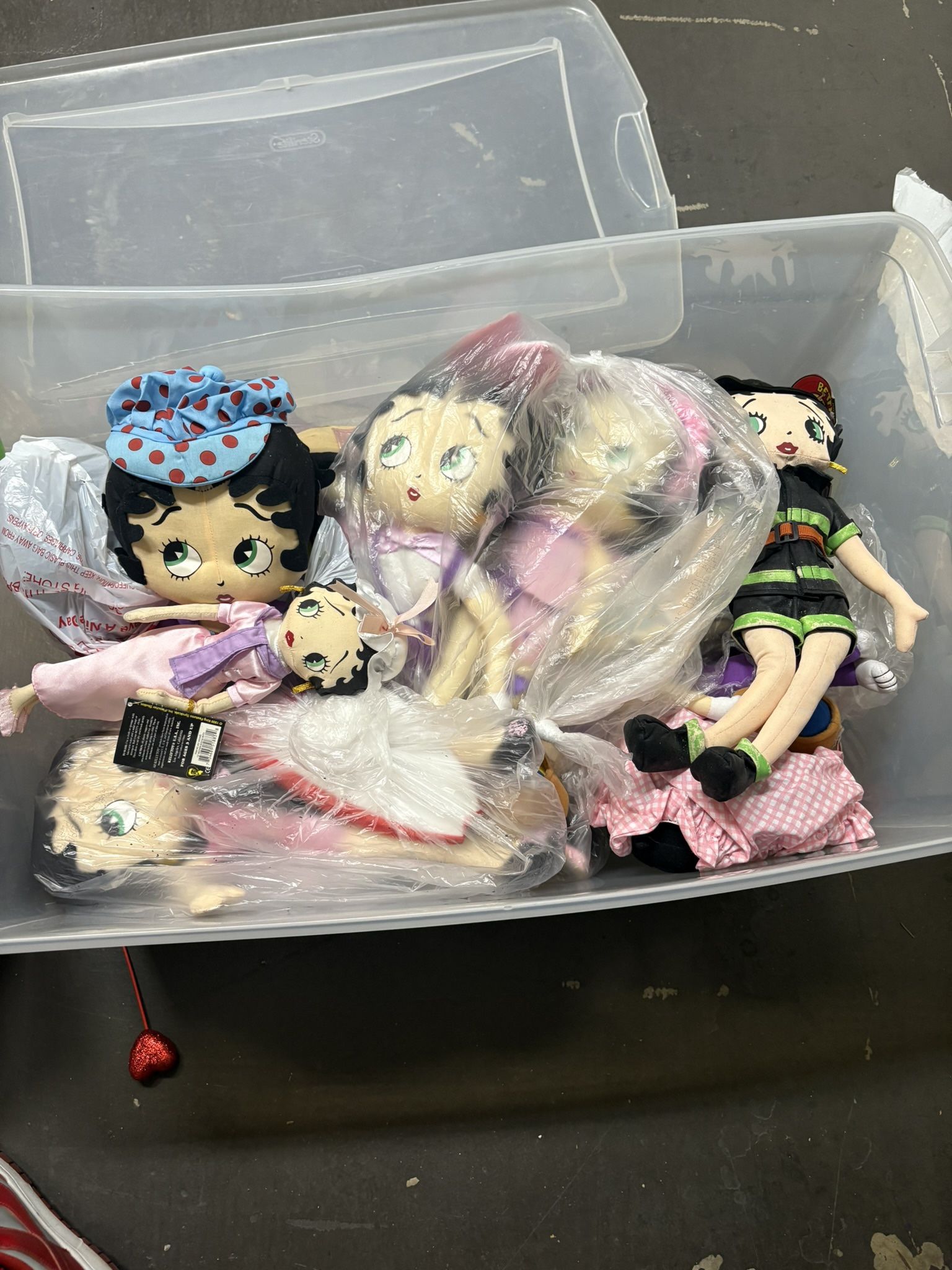 Betty Boo Plushy Collection (10+)