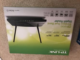 TP Link Archer C5 and TC 7610 internet modem and router