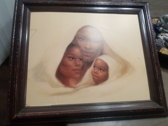 Pictures and a gold picture frame $5 each