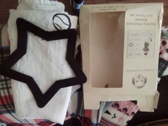 Monthly milestone Blanket and Frame set