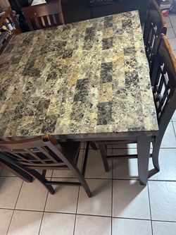 High Chair Dining Room Set