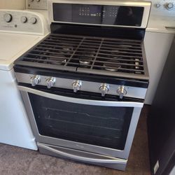 Whirlpool 5 Burner Gas Range 5 Burner With Oven Stainless Steel Fully Functional Delivery & Installation Available 