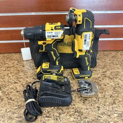 DEWALT 2PC TOOL SET(DRILL DRIVER&MULTI-TOOL)