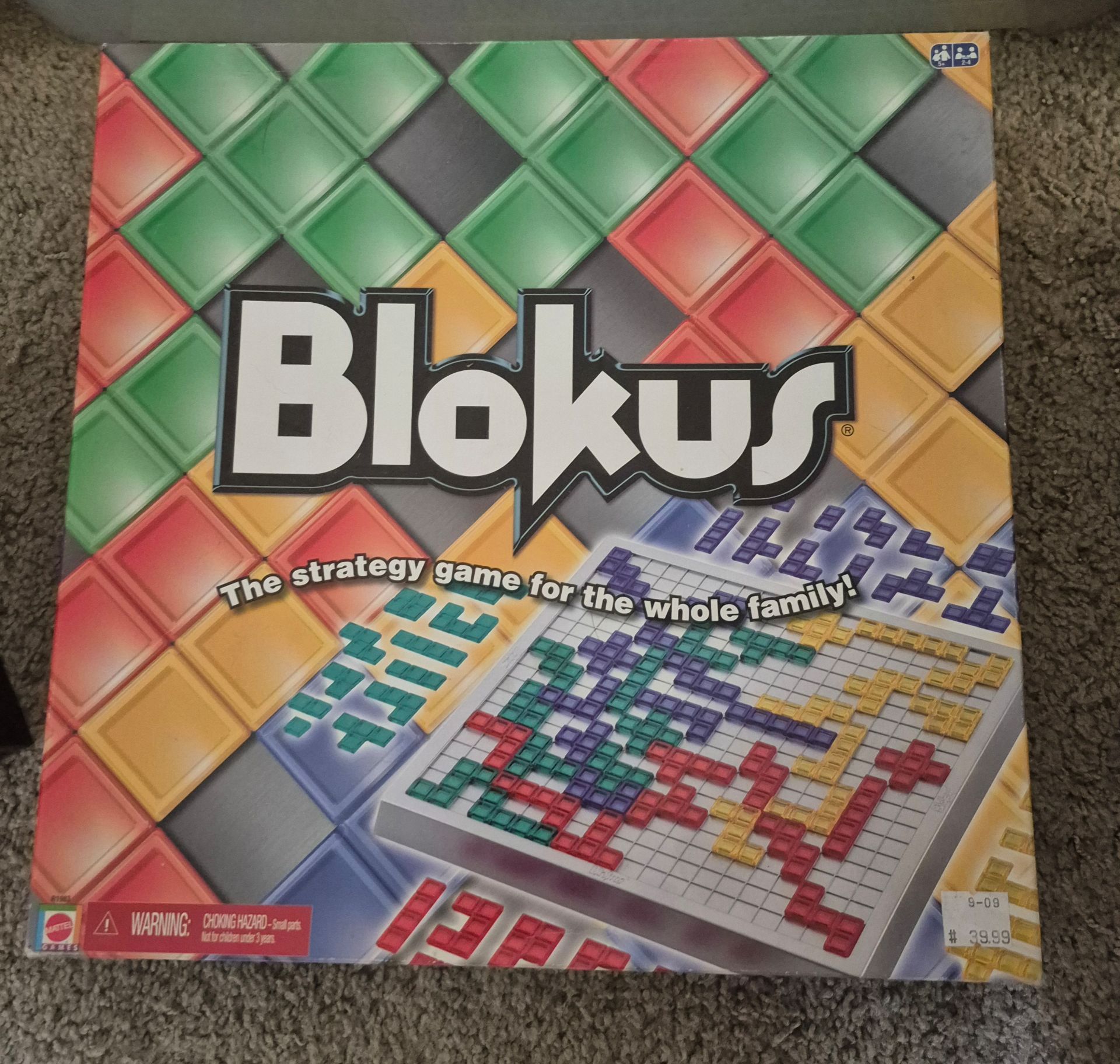 Blokus Board Game — 2008 Edition - $8