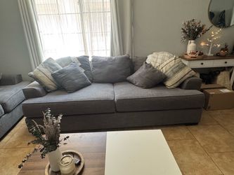 Grey couch