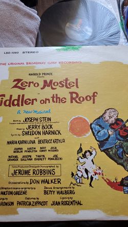 Zero mostel fiddler on the roof