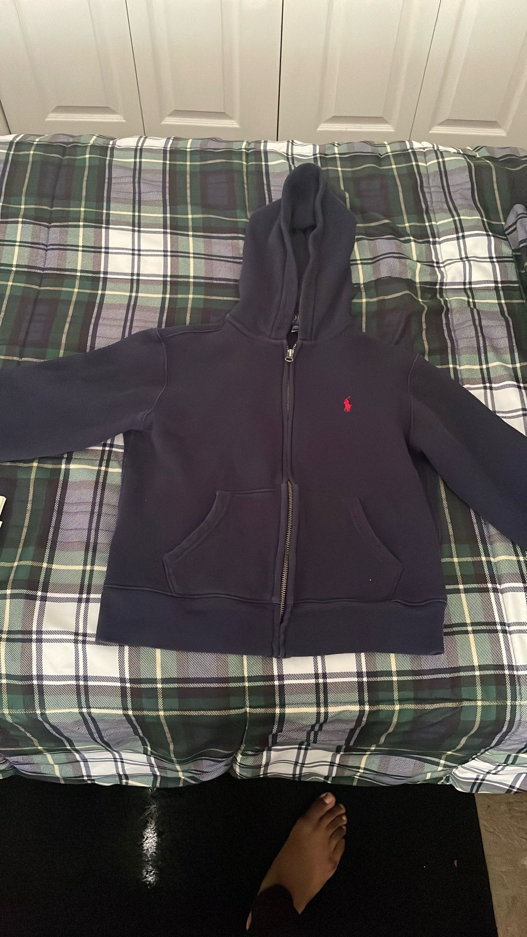 dark Blue Polo Jacket