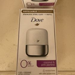 Dove Refillable deodorant 2 For $10