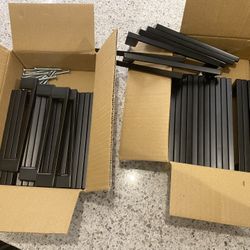 5 1/16” Center To Center Cabinet Pulls, Matte Black