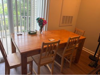 IKEA wooden chairs
