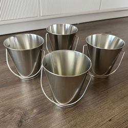 Mini Metal Tin Pails