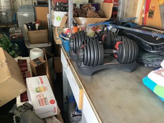 Bowflex dumbbells