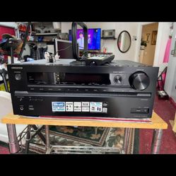 Onkyo TX-NR737,  7.2 Ch, 125 Watts Receiver, 4K, Bluetooth 