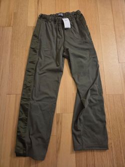 Nike Devin Booker Tear Away Track Pants Olive Men's Size M Tall NWT