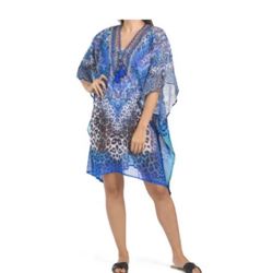 True Colors Bikini Cover Up By La Moda  One Size 