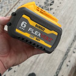 Dewalt Battery 6ah Flex Volt Brand New