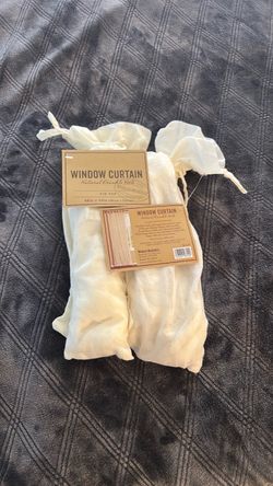 World Market new window curtains