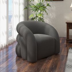New Upholstered Swivel Barrel Chair Accent Chair Sofa Living Room Chair   Upholstered Swivel Barrel Chair Accent chair Living room chair Sofa Modern f