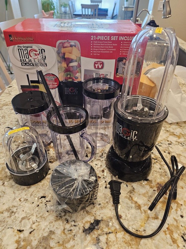 THE ORIGINAL MAGIC BULLET BLACK EDITION