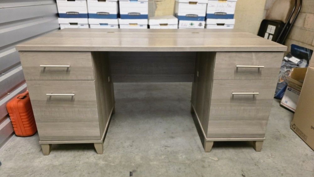 Office Desk With 4 Drawers Bush Furniture