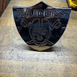 Raiders Hitch Receiver Cover