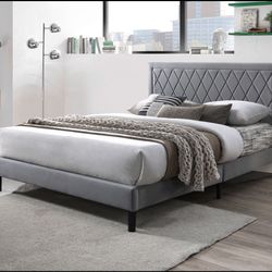 NEW TWIN FULL QUEEN SIZE BED WITH MATTRESS AND FREE DELIVERY 