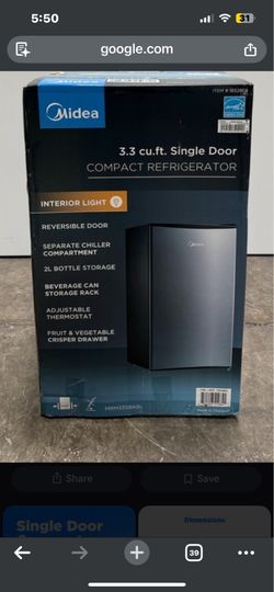 FREE Mini Fridge – Refrigerator Works, Freezer Needs Repair