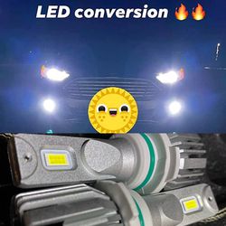 LED Headlight Bulbs Kit 6000K White Headlamp or Foglight Replacement Bulbs  Conversion Kit 2 Year Warranty/ Luces Led Faro for Sale in Ontario, CA -  OfferUp