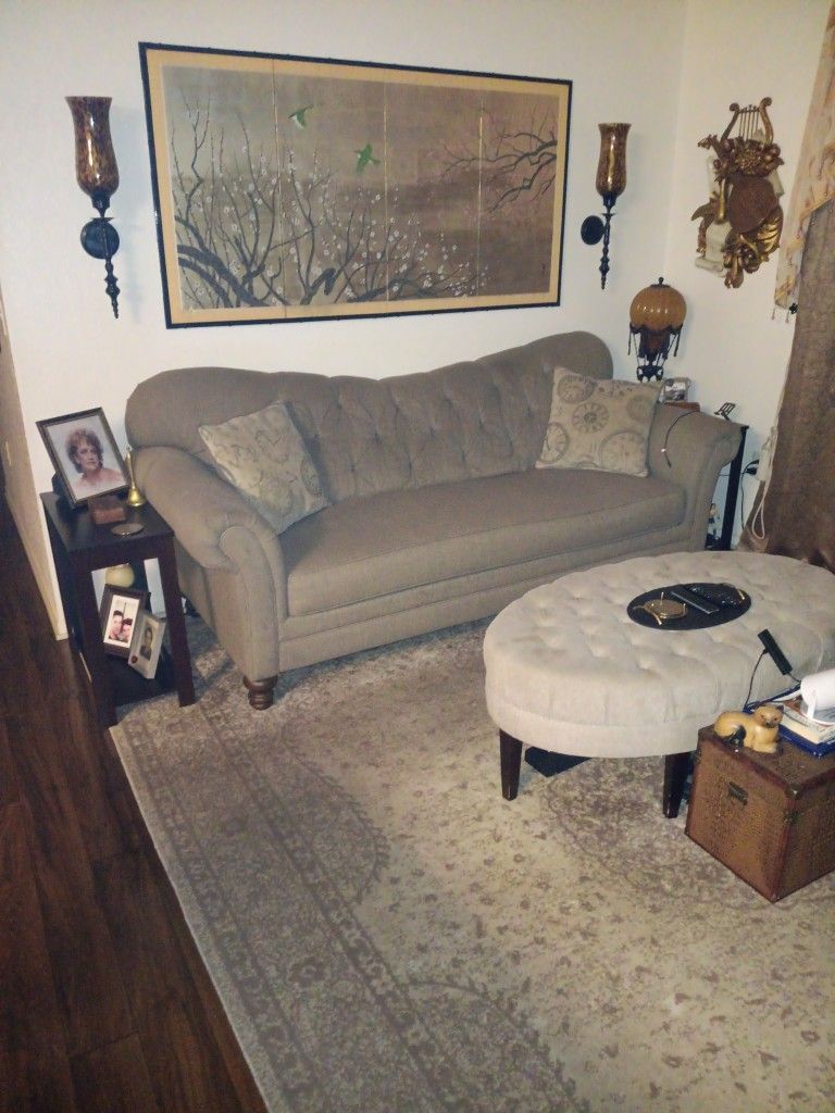 Sofa And Ottoman