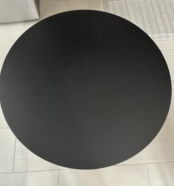 Ikea black wooden coffee table/ living room table