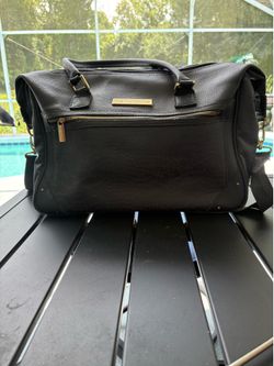 Liz Claiborne Black Handbag with Shoulder Strap