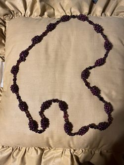 30" Real Garnet Beads