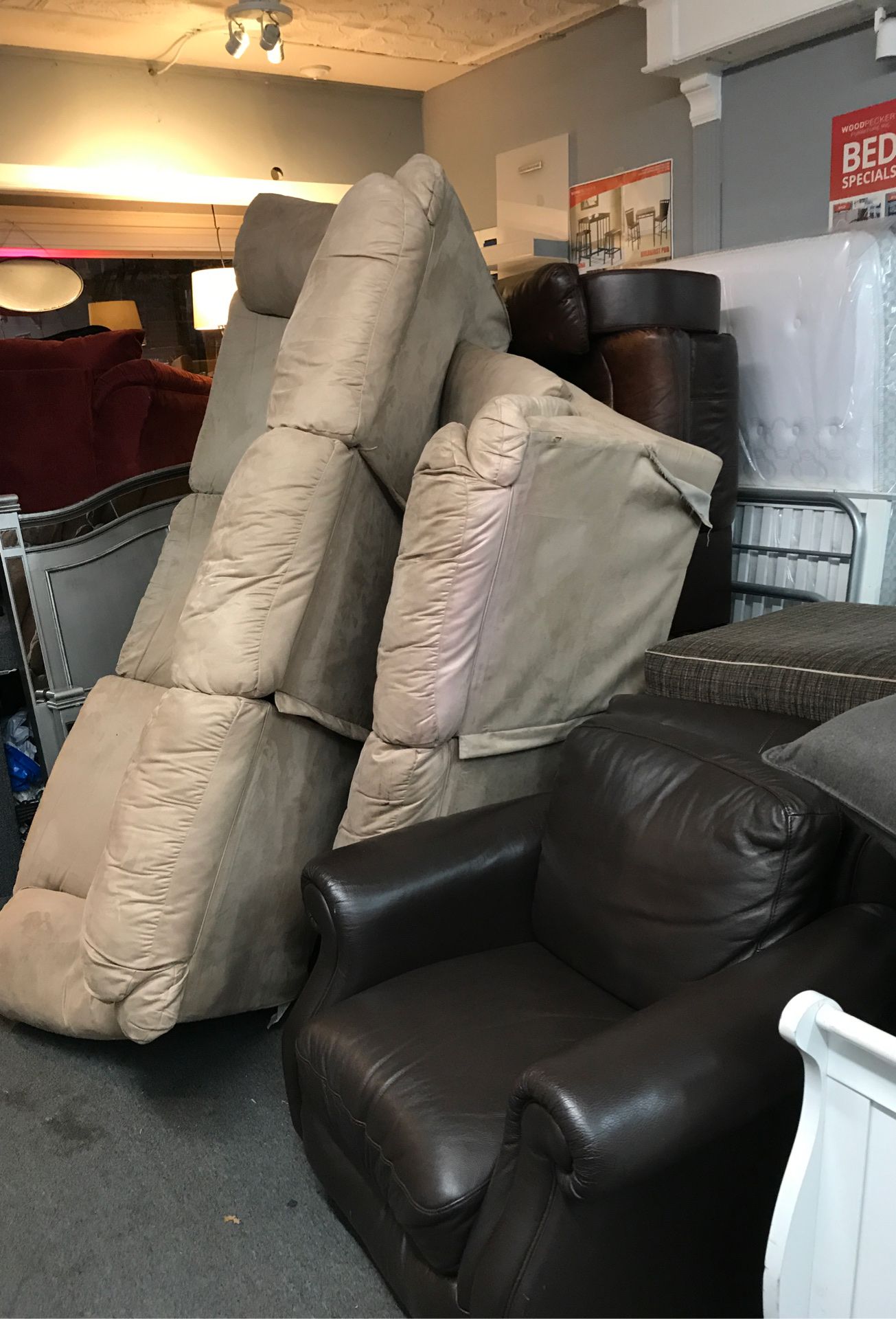 Sofa loveseat chairs $119