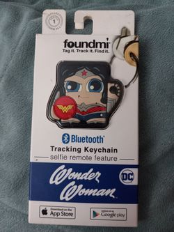 Wonder Woman Bluetooth Tracking Keychain