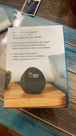 alexa echo spot